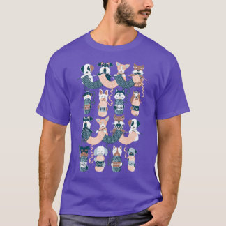 Camiseta Cortando sentimentos de cão.