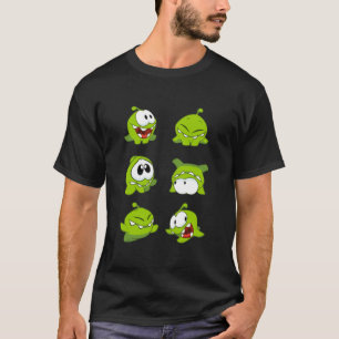Camiseta Cortar A Corda - Om Nom Pack 2