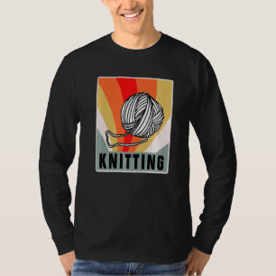 Camiseta Cortar Agulha de costura em crochê