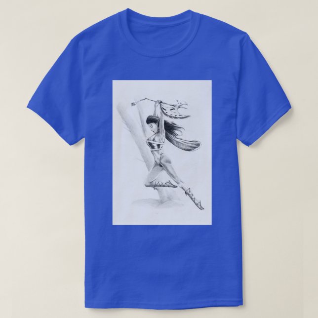 Camiseta Corte à Esquerda (Frente do Design)