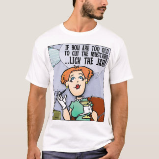 Camiseta Corte a mostarda