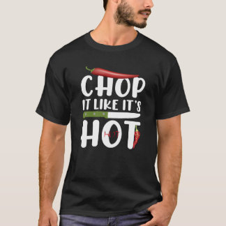 Camiseta Corte Como Se Estivesse Quente – Chili de Cozinha