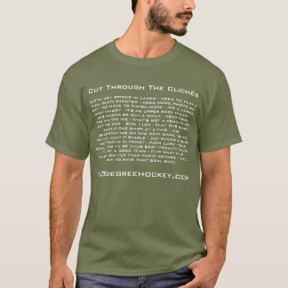 Camiseta Corte completamente o Clichés