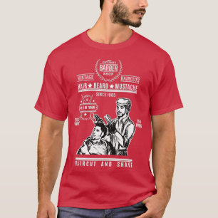 Camiseta Corte de cabelo da Vintage