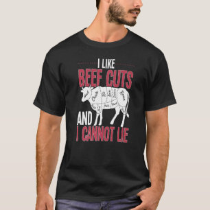 Camiseta Corte De Carne E Eu Não Consigo Mentir Carniceiros