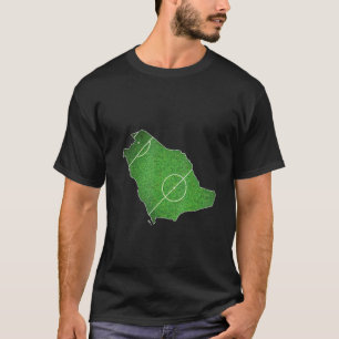 Camiseta Corte de Futebol da Arábia Saudita