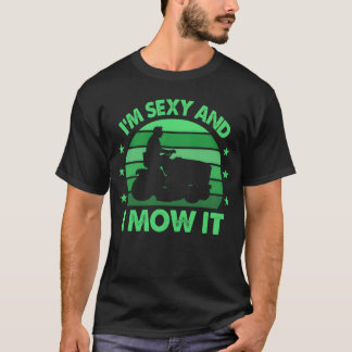 Camiseta Corte de grama Im Sey e eu corto o gramado família