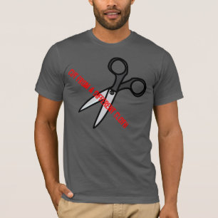 Camiseta Corte de um t-shirt diferente de pano