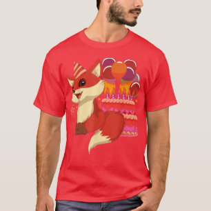 Camiseta Corte do Partido do Aniversário de criança da Flor