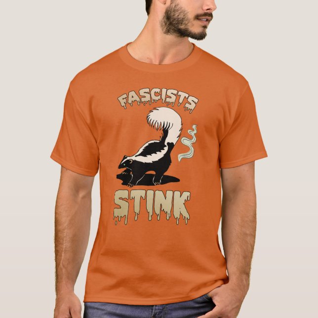 Camiseta Corte Retro Bonito - Fascismo Fascista (Frente)