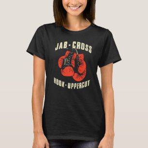 Camiseta Corte Superior de Gancho Cruzado do Jab