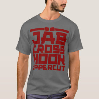 Camiseta Corte Superior de Gancho Cruzado do Jab