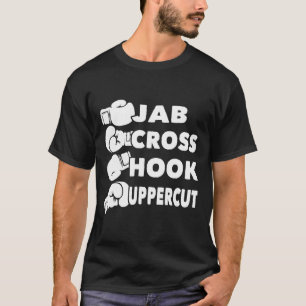 Camiseta Corte superior do gancho de cruz do jab - Boxer do