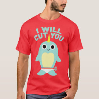 CAMISETA CORTE VOCÊ NARWHAL