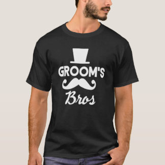 Camiseta Cortejo de Noivo Irmãos e Amigos Festa de Solteiro