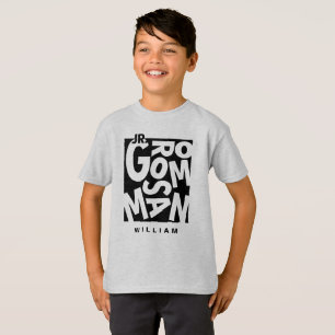 Camiseta Cortejo de Noivo Júnior Jr. da Festa de Casamento