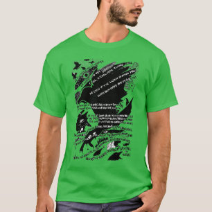 Camiseta Cortes em Lochranza em quadrinhos poema por Jgh