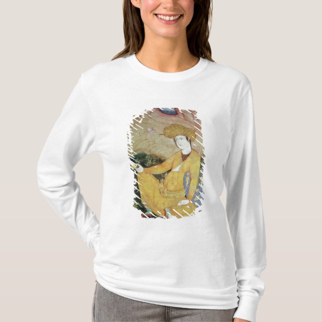 Camiseta Cortesão da corte de Shah Abbas mim (Frente)