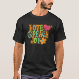 Camiseta Cortesia, Paz, Joia, Paz, Hippie Amantes Vintage R
