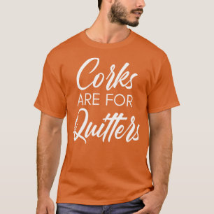Camiseta Cortiça É Destinada A Quotas De Vinho Engraçado Co