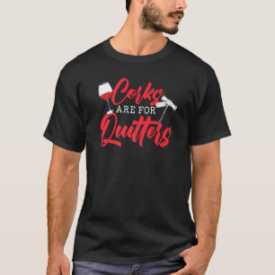 Camiseta Cortiça É Para Bebidas De Vinho De Álcool Drinki