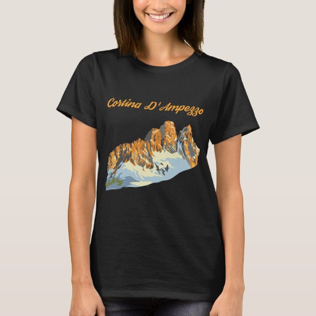 Camiseta Cortina D'Ampezzo (Frente)