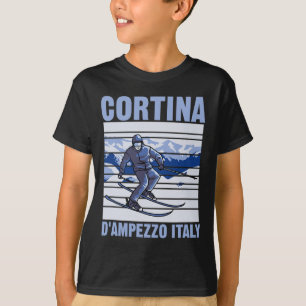 Camiseta Cortina D'ampezzo Itália Esqui