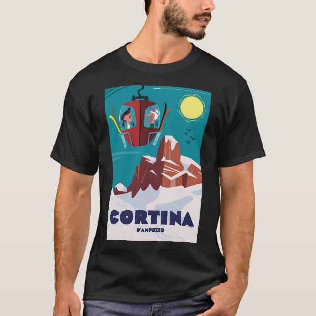 Camiseta Cortina D'Ampezzo Poster (Frente)