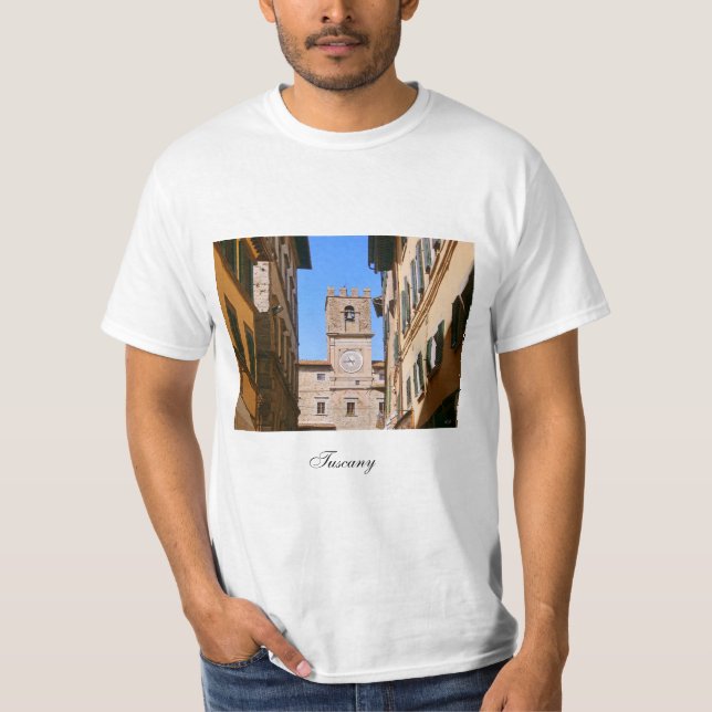 Camiseta Cortona. Italia. Toscânia (Frente)