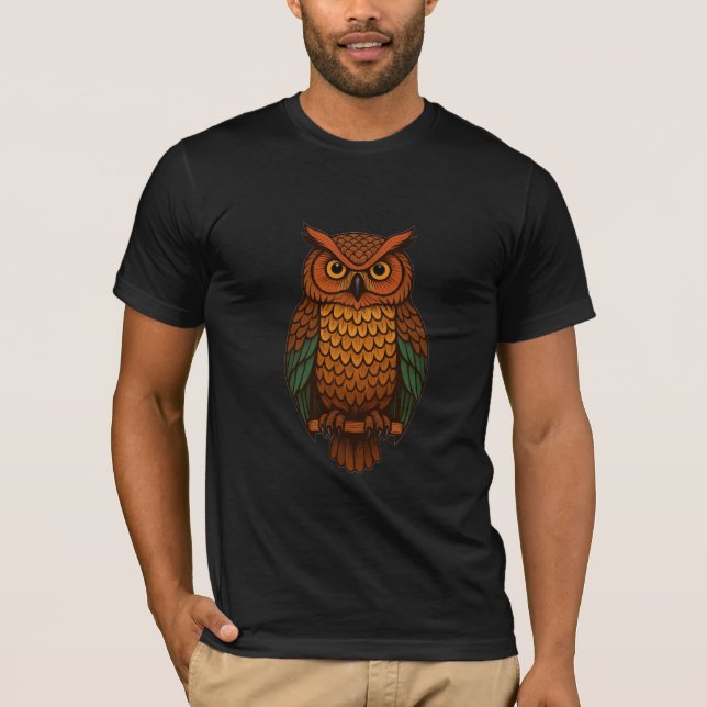 Camiseta coruja (Frente)