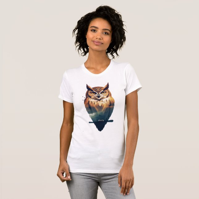 Camiseta coruja (Frente Completa)