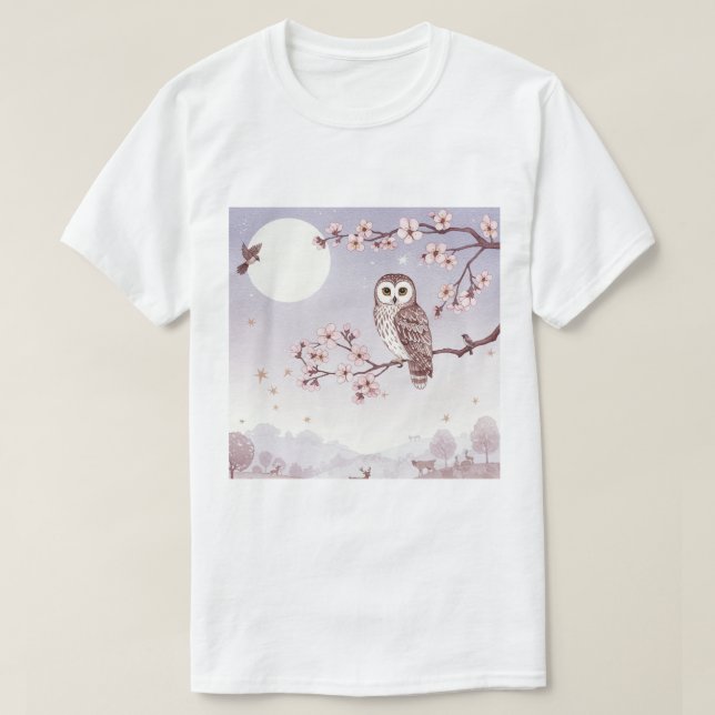 Camiseta Coruja (Frente do Design)