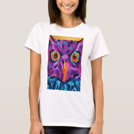 Camiseta Coruja abstrata