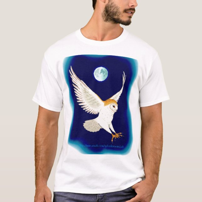 Camiseta "Coruja-Barão em Swoop" (Frente)