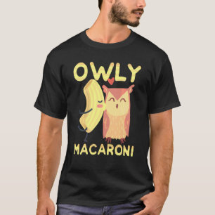 Camiseta Coruja Bonita E Macaroni Owly Macaroni Santa Macar