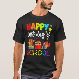 Camiseta Coruja Bonita Feliz Dia Passado De Professora Alun
