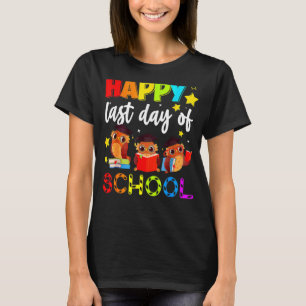 Camiseta Coruja Bonita Feliz Dia Passado De Professora Alun