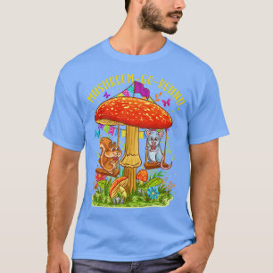 Camiseta Coruja Bonita Percorra Rato Quadrado Rato Quente