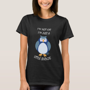 Camiseta Coruja bonito cómico engraçada nao gorda, mas de