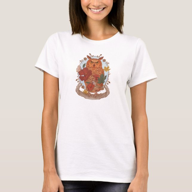 Camiseta Coruja da Floresta (Frente)