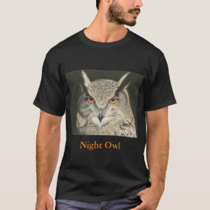 Camiseta Coruja da Noite