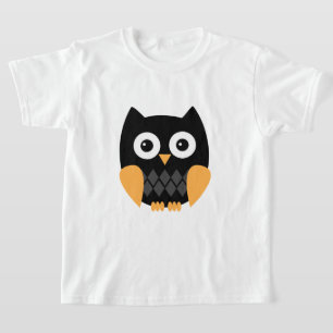 Camiseta Coruja das Bruxas do Bebê Bonito