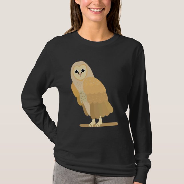 Camiseta Coruja-das-torres (Frente)
