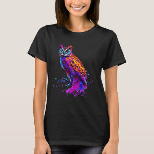 Camiseta Coruja de abertura