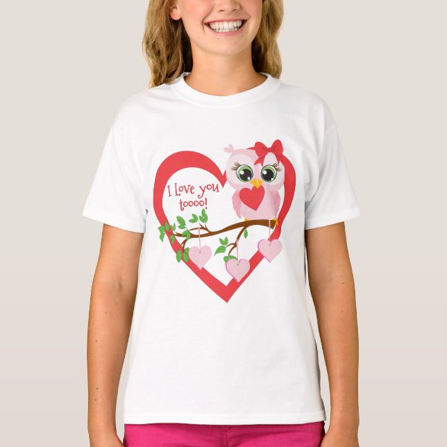 Camiseta Coruja de Amor (Frente)