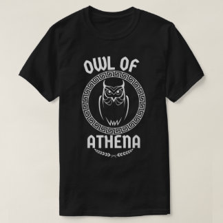 Camiseta Coruja De Athena Deusa Medusa Grega