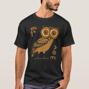 Camiseta Coruja de Athena - mitologia grega - Grécia antiga