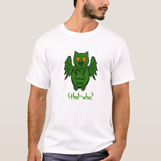 Camiseta Coruja de Cthulhu (Frente)