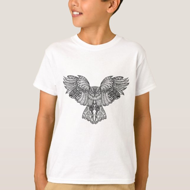 Camiseta Coruja de Eagle inspirada (Frente)