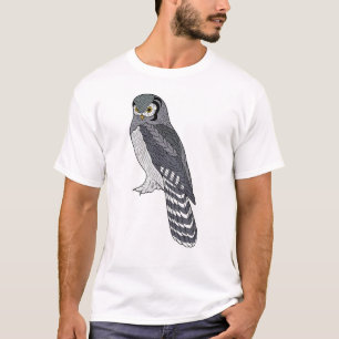 Camiseta Coruja de falcão do norte